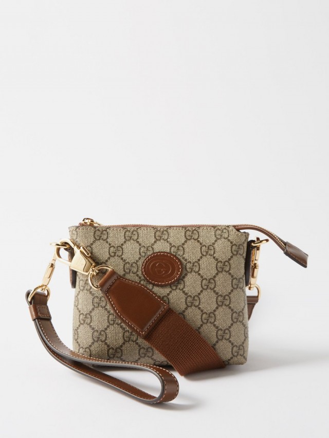 GUCCI GGスプリーム クロスボディバッグ