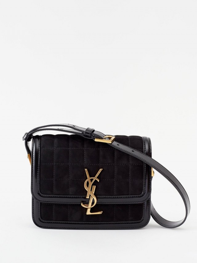 SAINT LAURENT ソルフェリーノ スエードショルダーバッグ