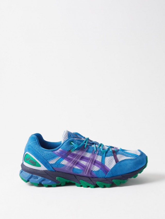 ASICS X A.P.C. ゲルソノマ 15-50 メッシュ＆スエードスニーカー