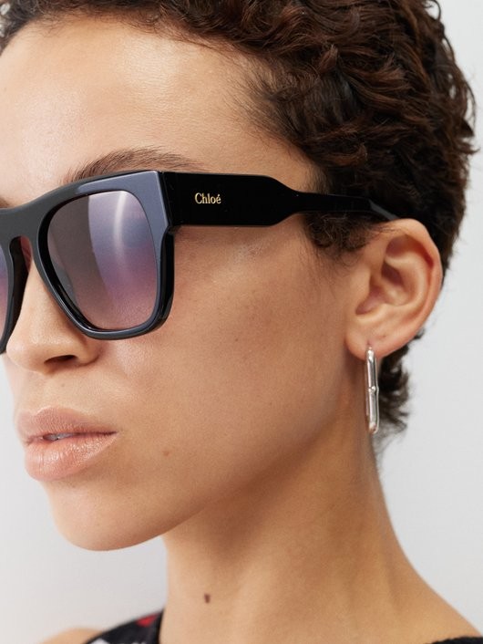 CHLOÉ EYEWEAR ガイア オーバーサイズサングラス