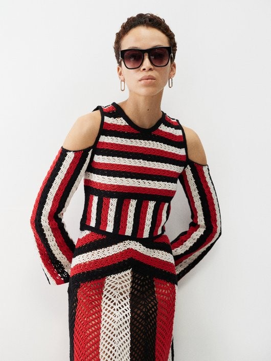 CHLOÉ EYEWEAR ガイア オーバーサイズサングラス