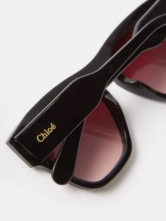 CHLOÉ EYEWEAR ガイア オーバーサイズサングラス