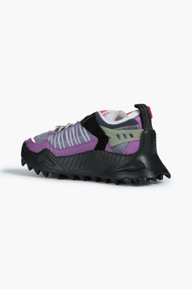 OFF-WHITE™ Odsy-1000 メッシュ&ラバー スニーカー ロゴアップリケ付き