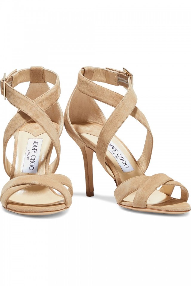 JIMMY CHOO Louise スエード サンダル