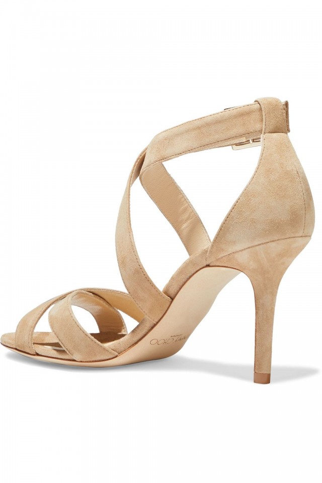 JIMMY CHOO Louise スエード サンダル