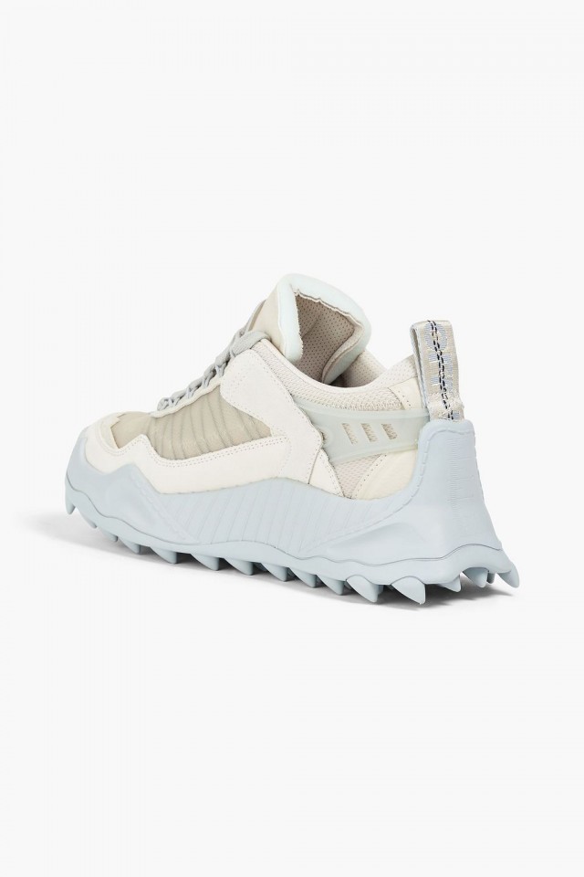 OFF-WHITE™ Odsy-1000 メッシュ&レザー スニーカー