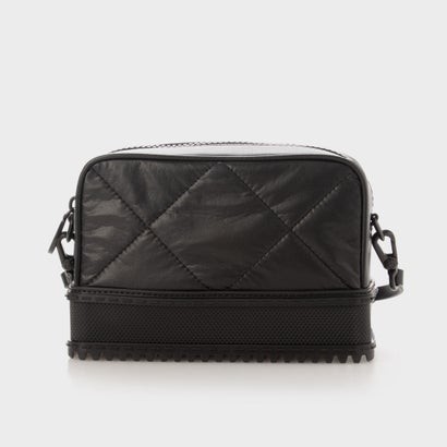 【2021 FALL 新作】キルテッド トップジップクロスボディバッグ / Quilted Top-Zip Crossbody Bag （Black）
