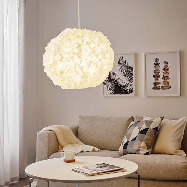 VINDKAST ヴィンドカスト ペンダントランプ, ホワイト, 50 cm - IKEA