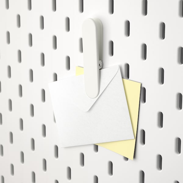 SKÅDIS スコーディス クリップ, ホワイト - IKEA