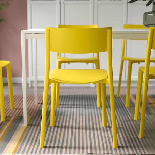 JANINGE ヤニンゲ チェア, イエロー - IKEA