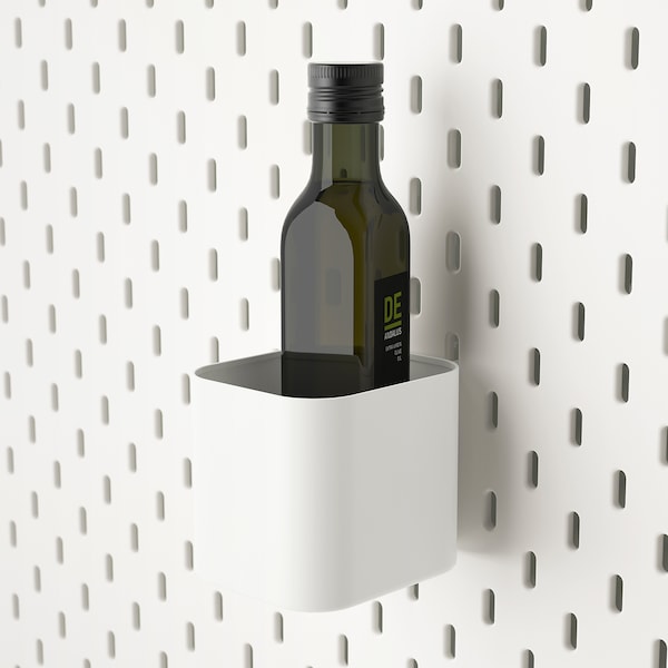 SKÅDIS スコーディス 小物入れ, ホワイト - IKEA