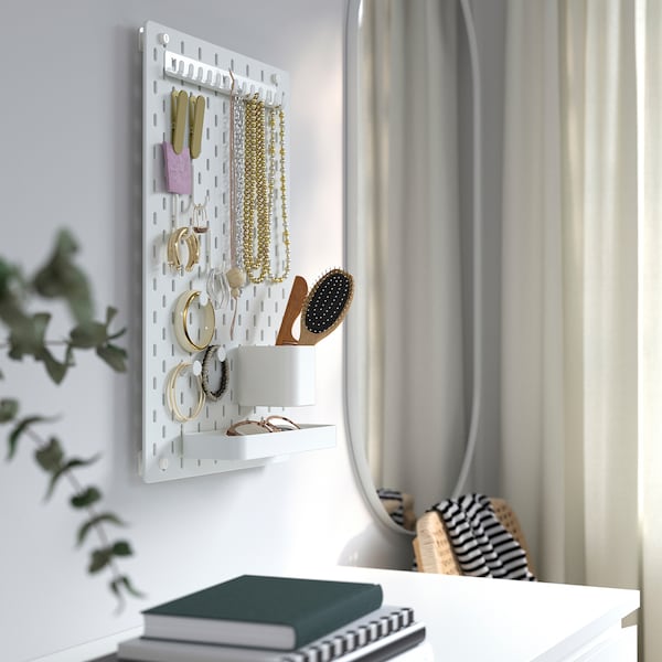 SKÅDIS スコーディス 小物入れ, ホワイト - IKEA
