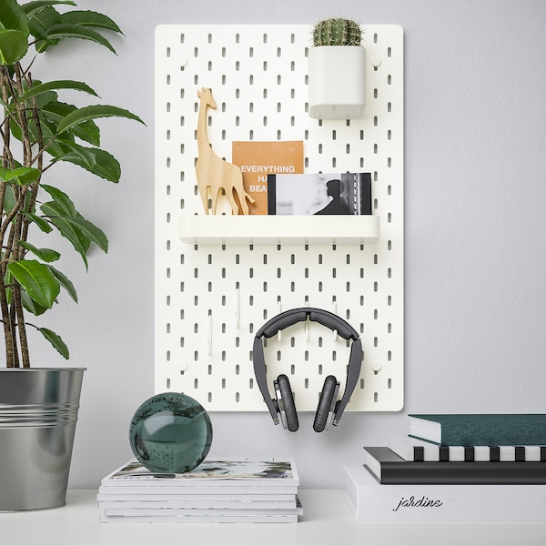 SKÅDIS スコーディス 小物入れ, ホワイト - IKEA