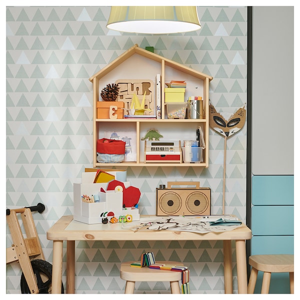 FLISAT フリサット ドールハウス/ウォールシェルフ - IKEA