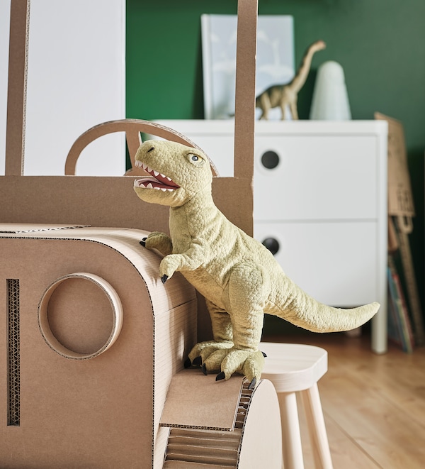 JÄTTELIK イェッテリク ソフトトイ, 恐竜/恐竜/ティラノサウルスレックス, 44 cm - IKEA