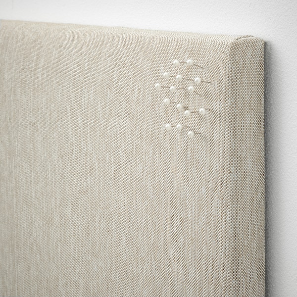 SVENSÅS スヴェンソース メモボード ピン付き, ベージュ, 60x60 cm - IKEA