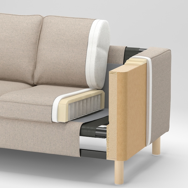PÄRUP ペルプ 2人掛けソファ, ヴィースレ ダークグリーン - IKEA
