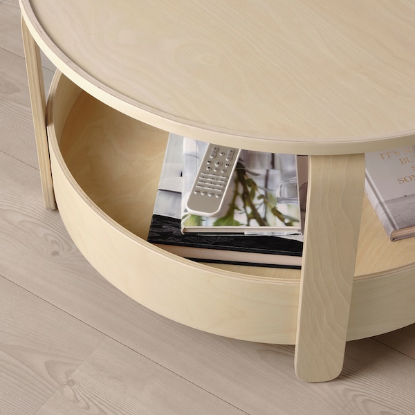 BORGEBY ボルゲビー コーヒーテーブル, バーチ材突き板, 70 cm - IKEA