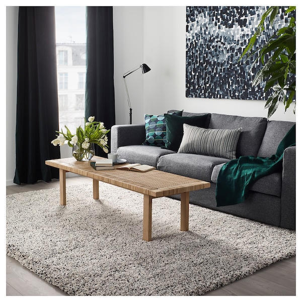 VINDUM ヴィンドゥム ラグ パイル長, ホワイト, 200x270 cm - IKEA