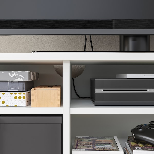 VIHALS ヴィーハルス テレビ台, ホワイト, 146x37x50 cm - IKEA