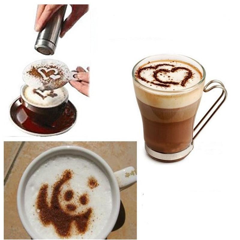 Creative Kitchen Accessories 16pc Fancy Coffee Printing Template Kitch – Papiko_store