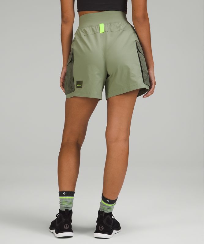 Multi-Pocket Cargo High-Rise Hiking Short 5