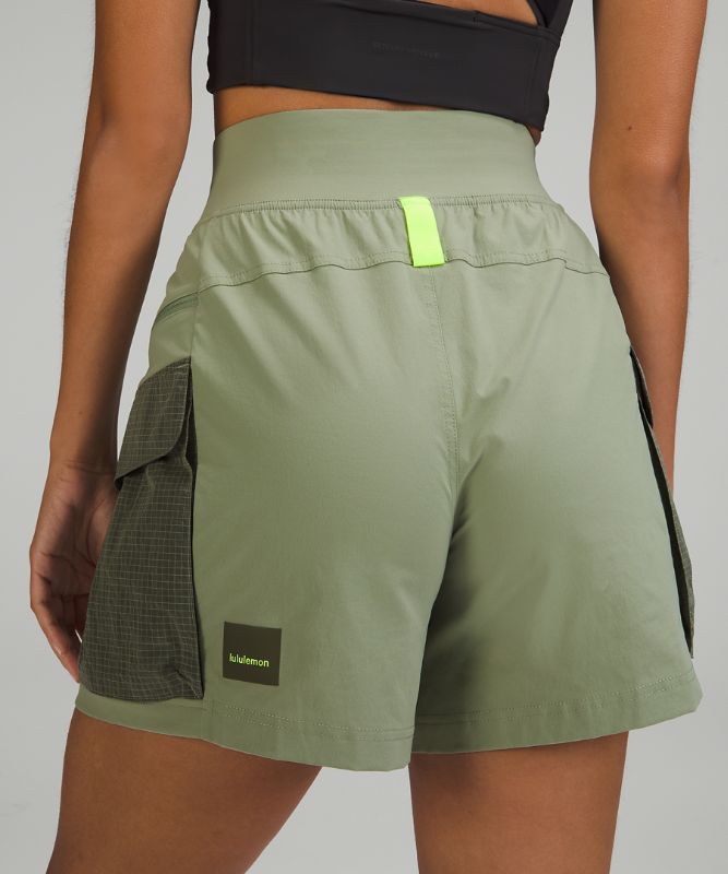 Multi-Pocket Cargo High-Rise Hiking Short 5