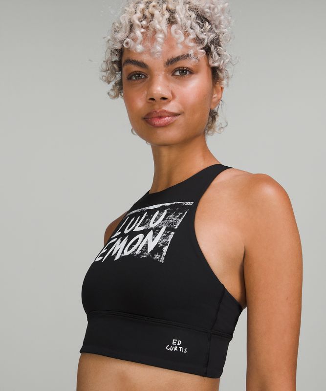 Energy High-Neck Longline Bra *Medium Support, B–D Cups